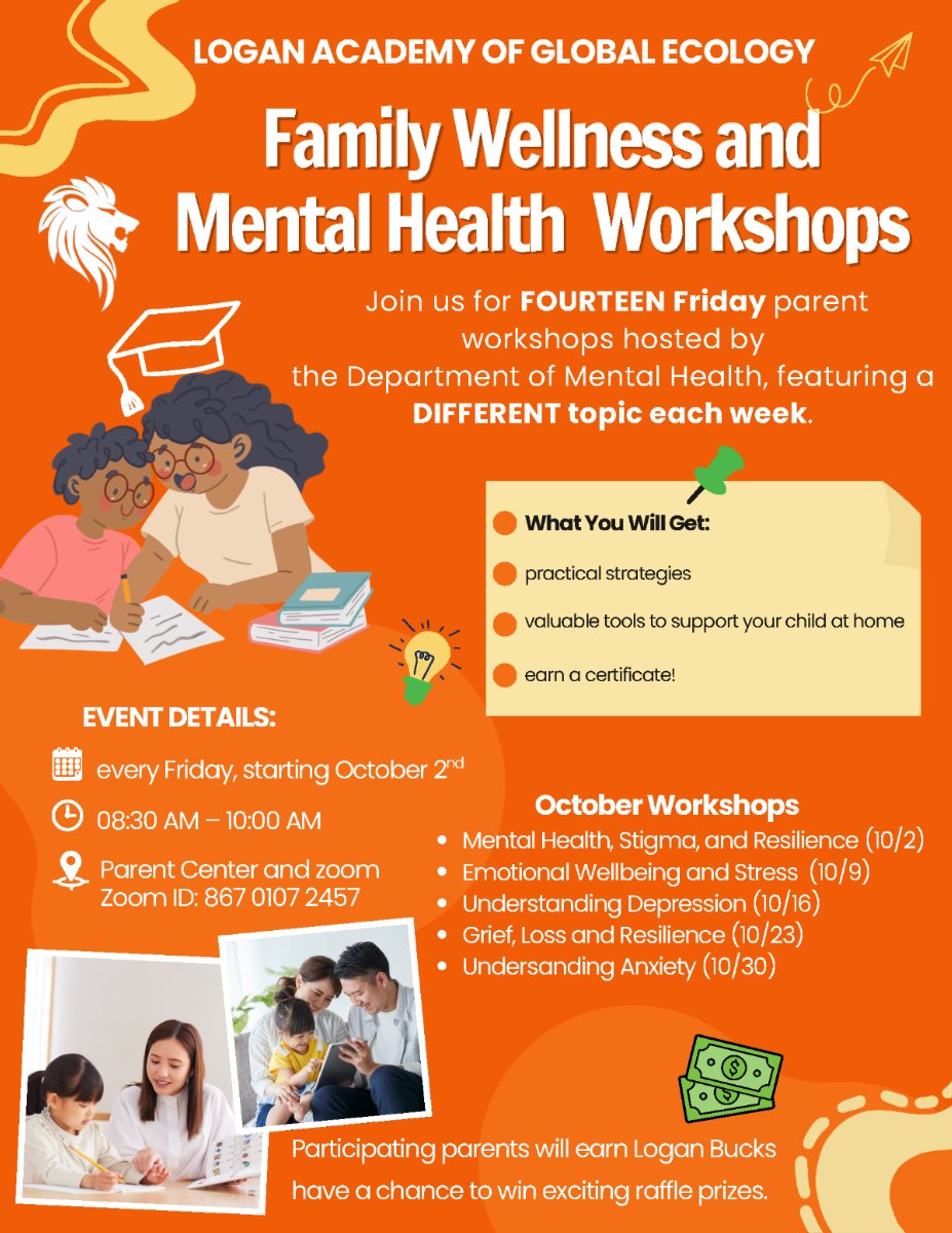 Family Wellness and Mental Health Workshops